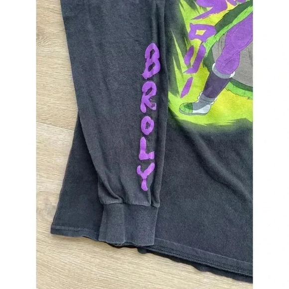 DragonBallZ The Movie Broly Long Sleeve Shirt Men's S Toei Animation Anime - Picture 6 of 9